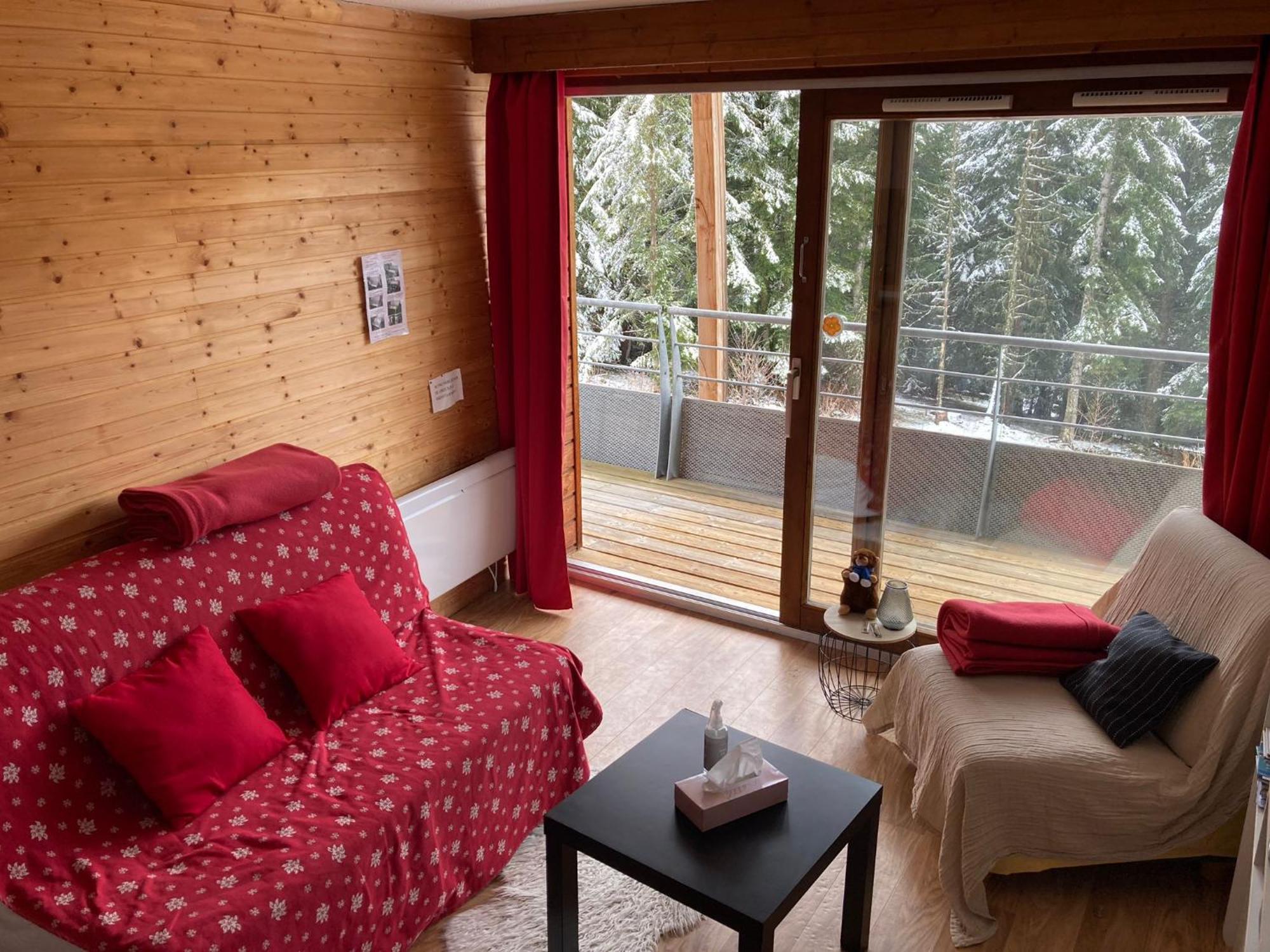 Studio Chamrousse 1700 Pour 4 Personnes - Au Calme - Avec Wifi מראה חיצוני תמונה